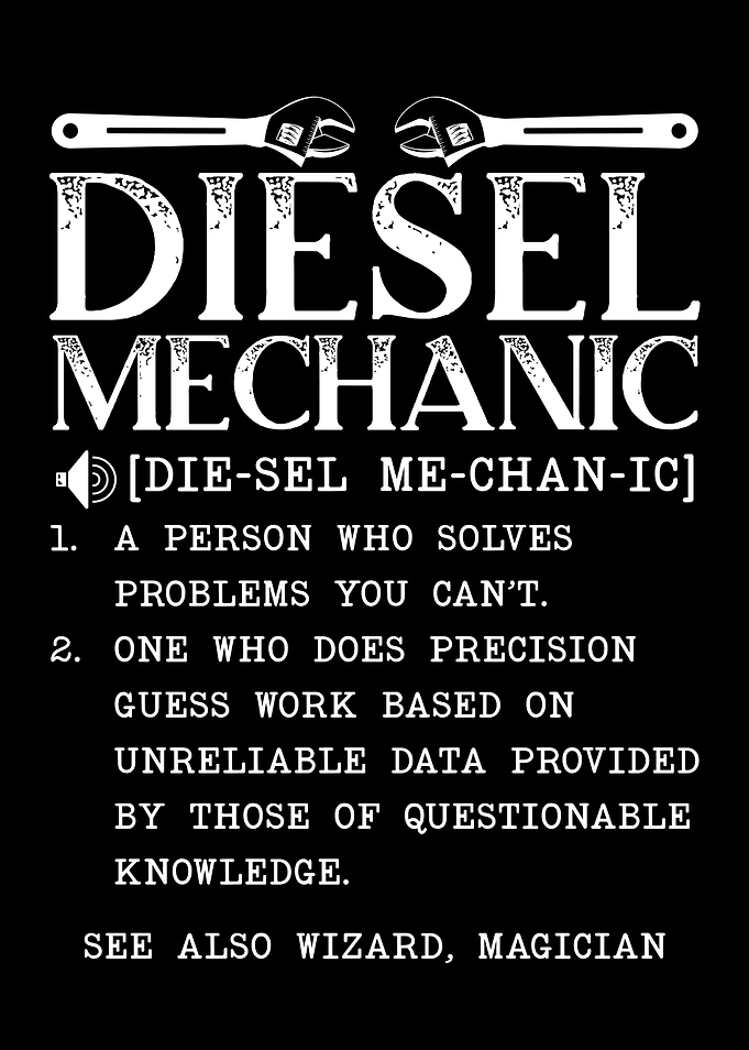 Diesel Mechanic Definition