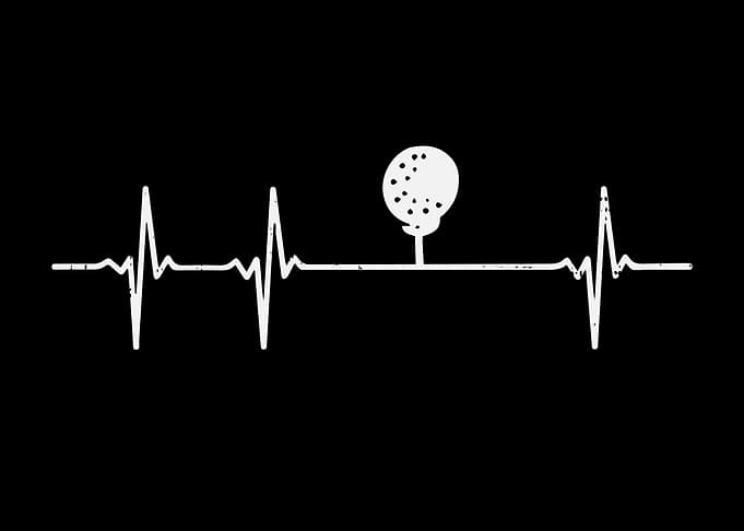 Golfing Heartbeat Design