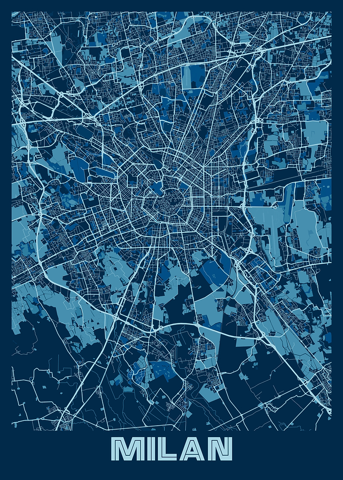 Milan Peace City Map