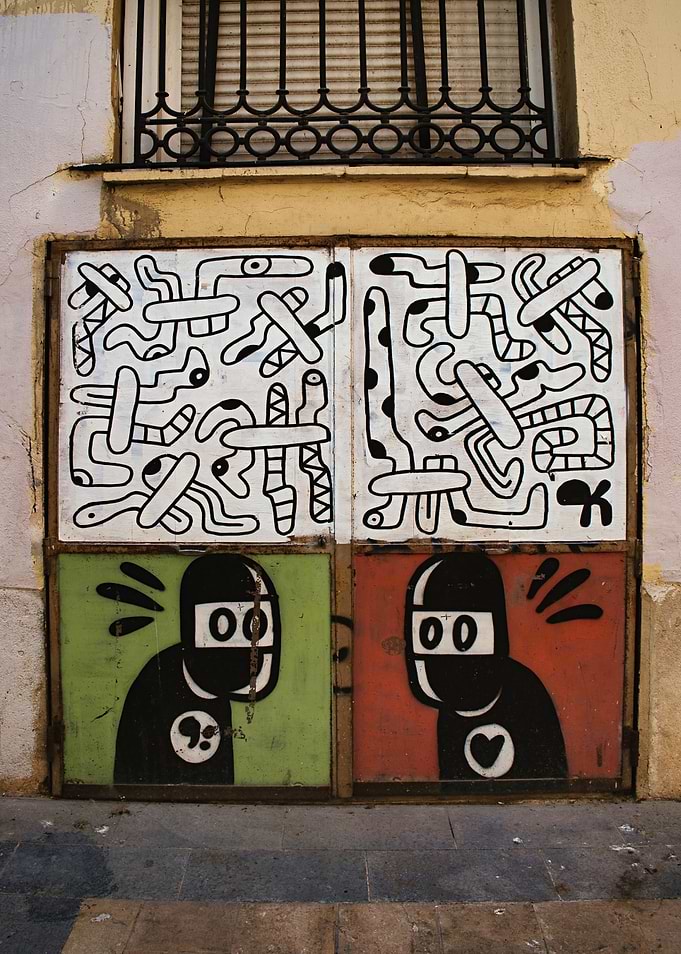 Fraffiti wall