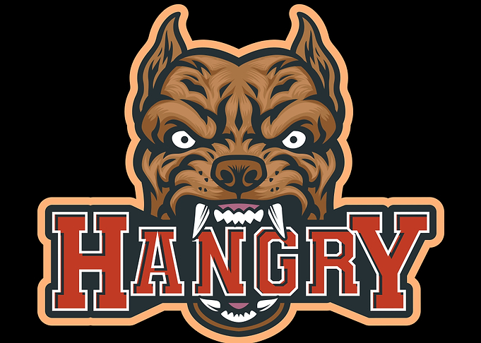 Hangry Dog Pitbull