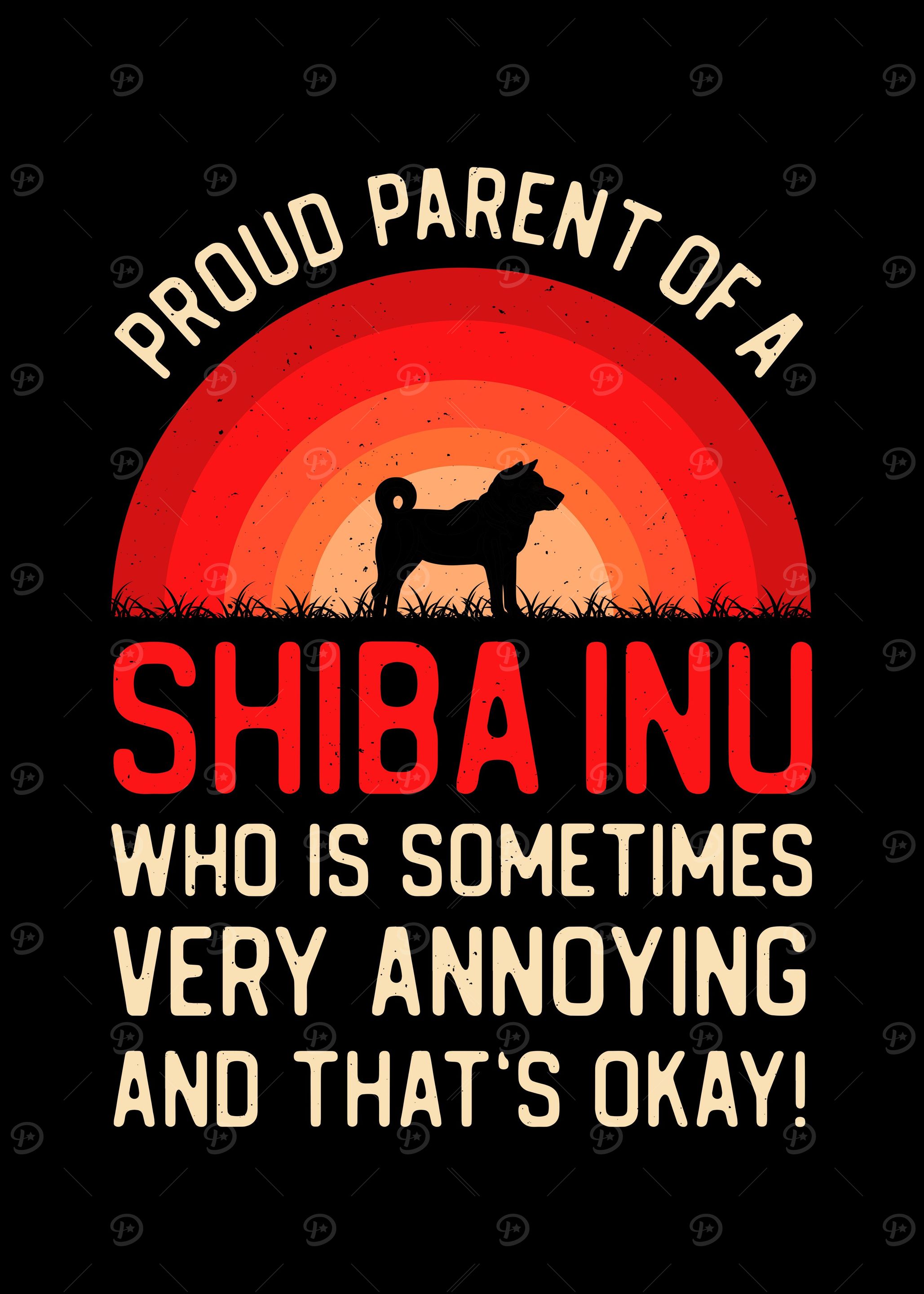 Funny Shiba Inu