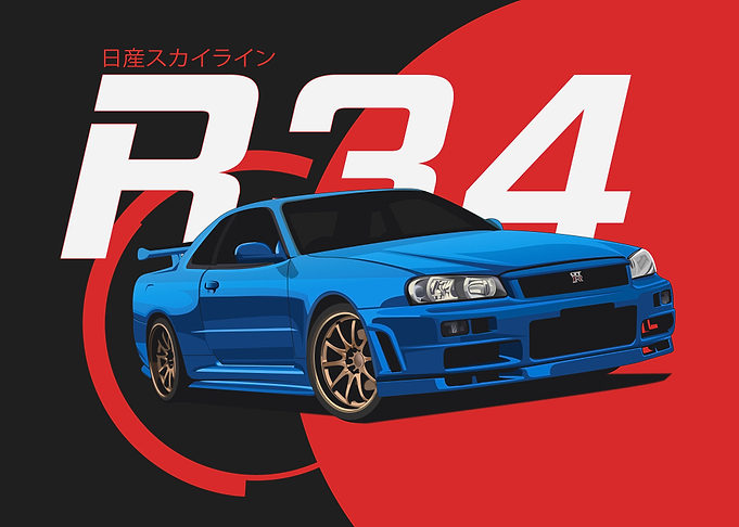 Nissan Skyline GTR R34