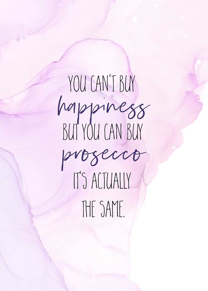 YOU CANT BUY HAPPINESS