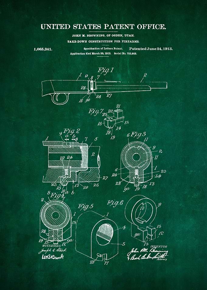 43 Browning 1913 Firearm