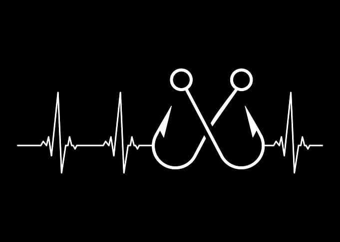 Fishing hooks frequency