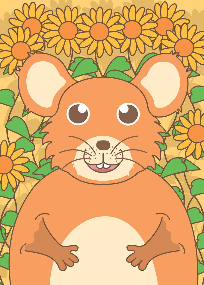 cute hamster