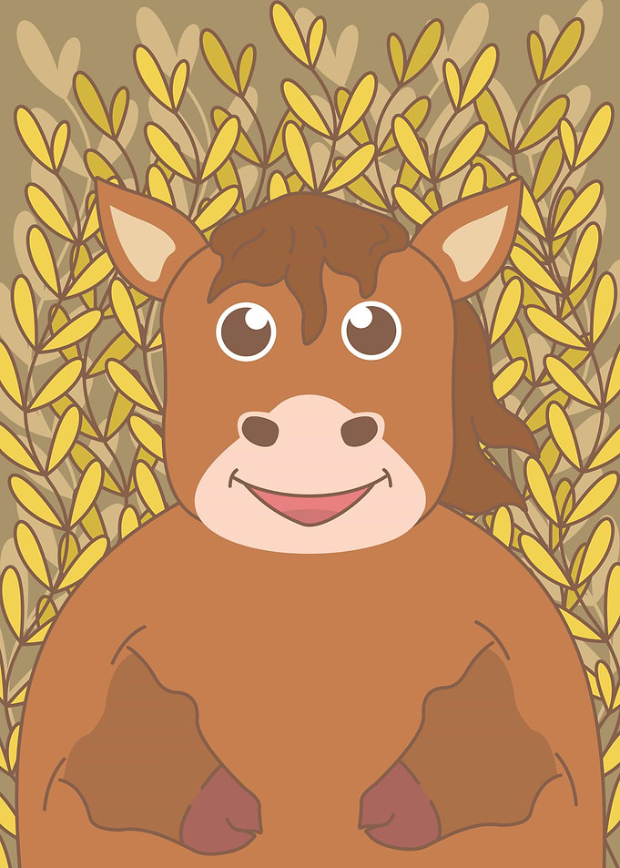 cute horse