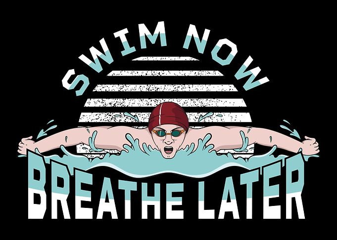 Male swimmer