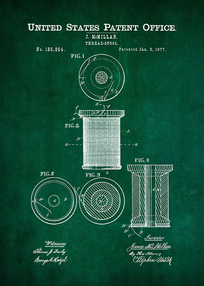 42 Sewing Thread Spool Pa