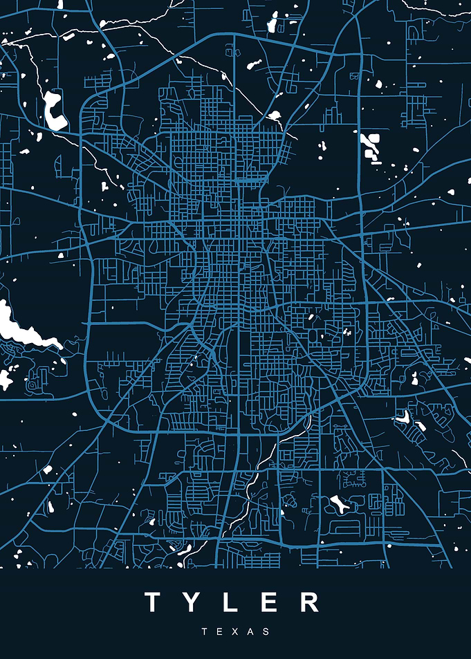 TYLER Art Map Texas