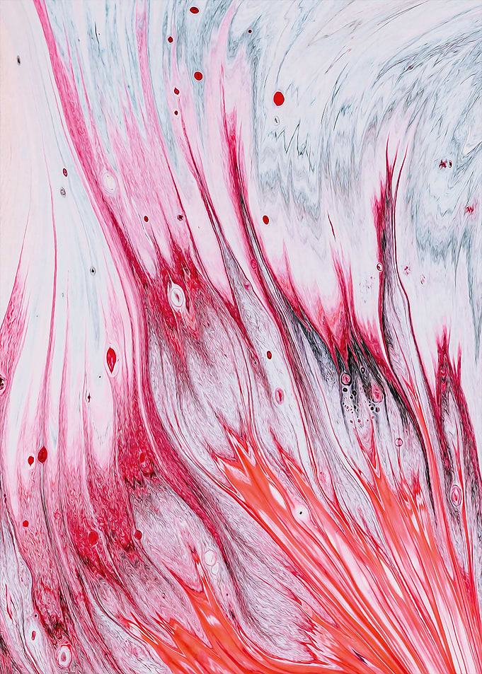 Pink and White