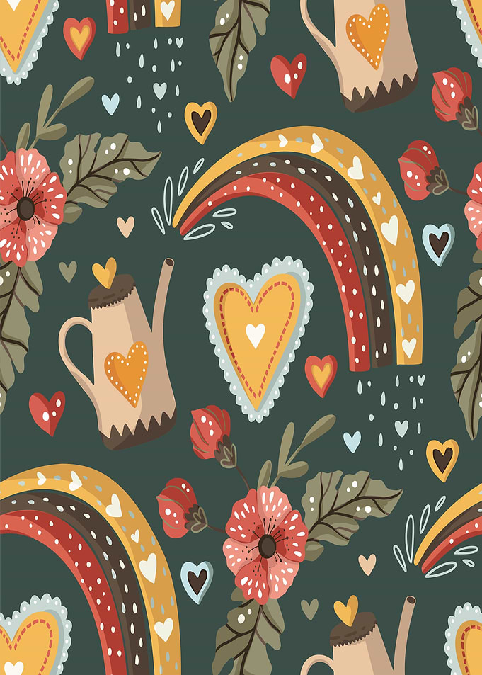 birds flower