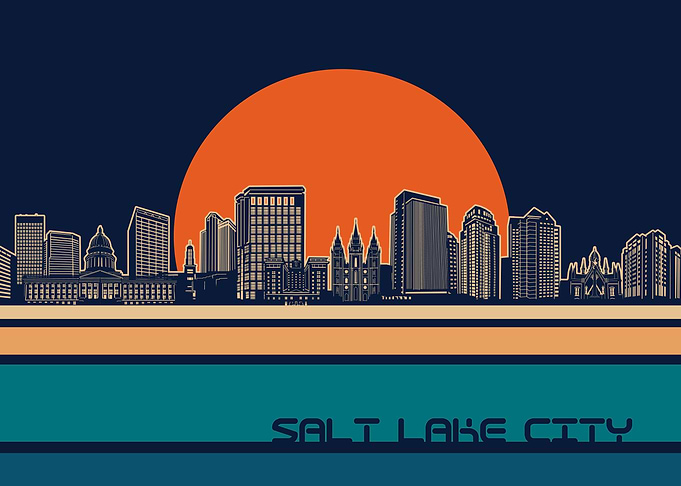 salt lake city skyline