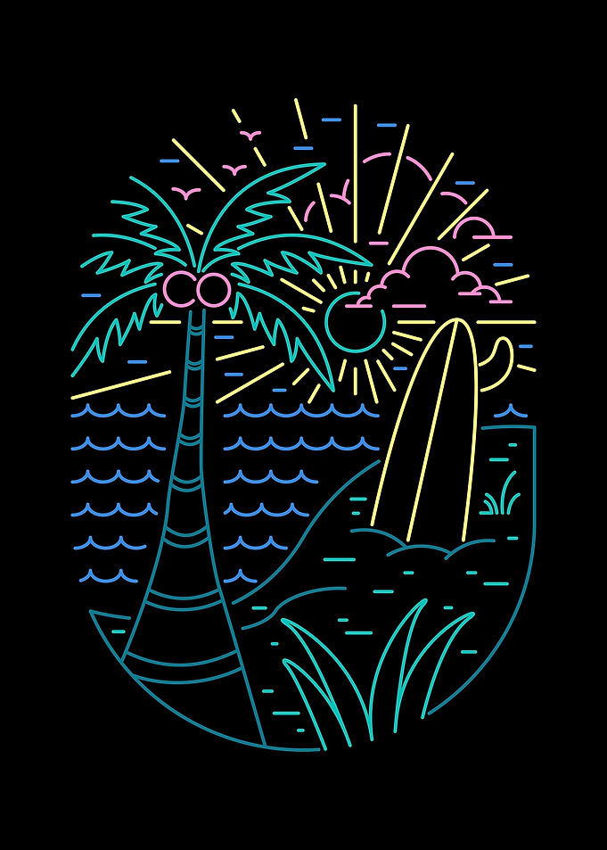 Beach Neon