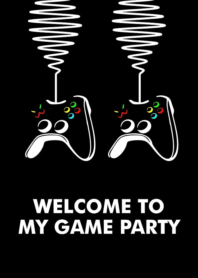 gamer poster
