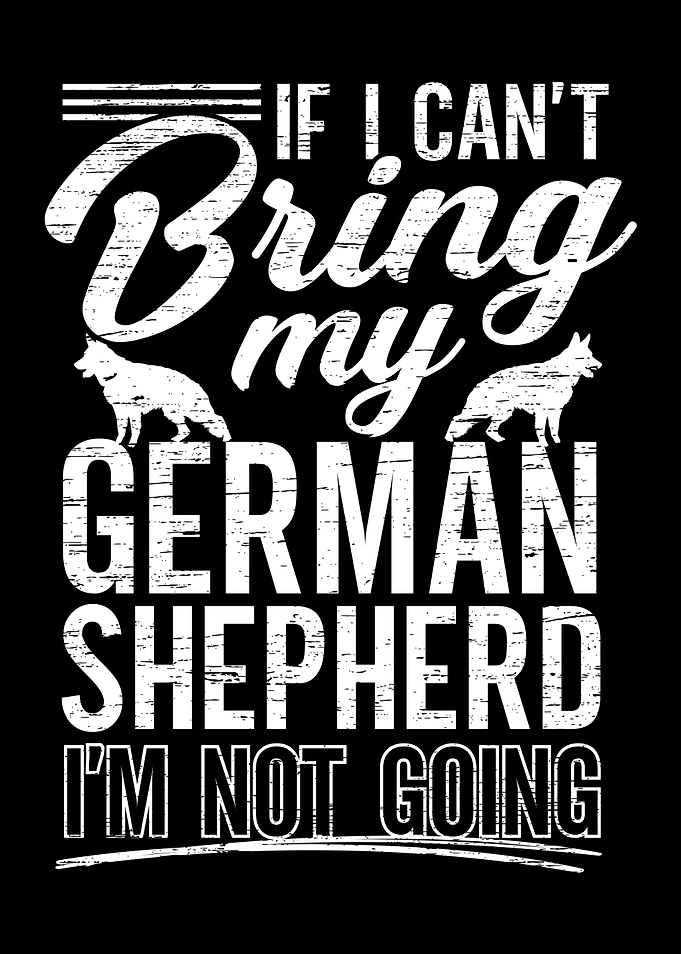 Funny German Shepherd