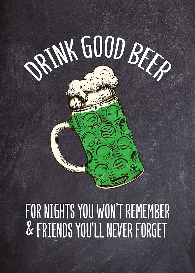 Beer Irish Wall Art Decor
