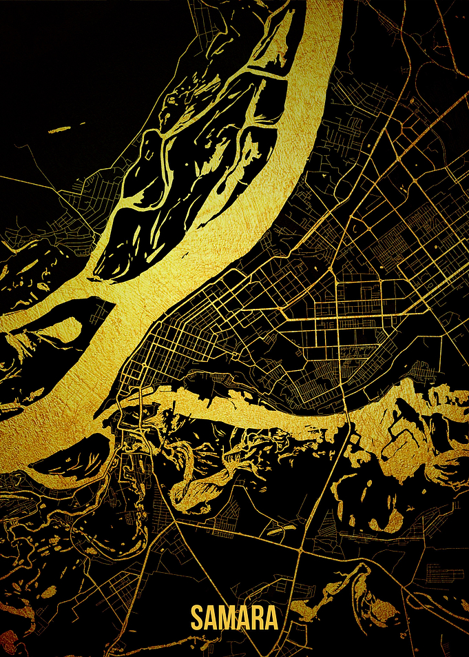 Samara gold map
