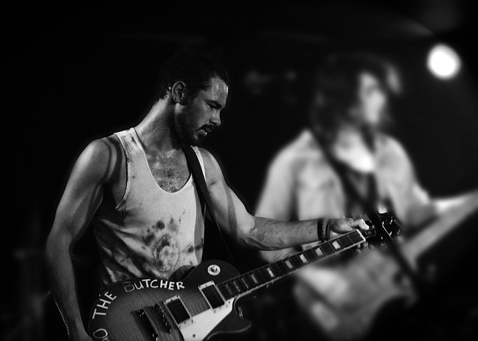The Butcher Plays Guitar