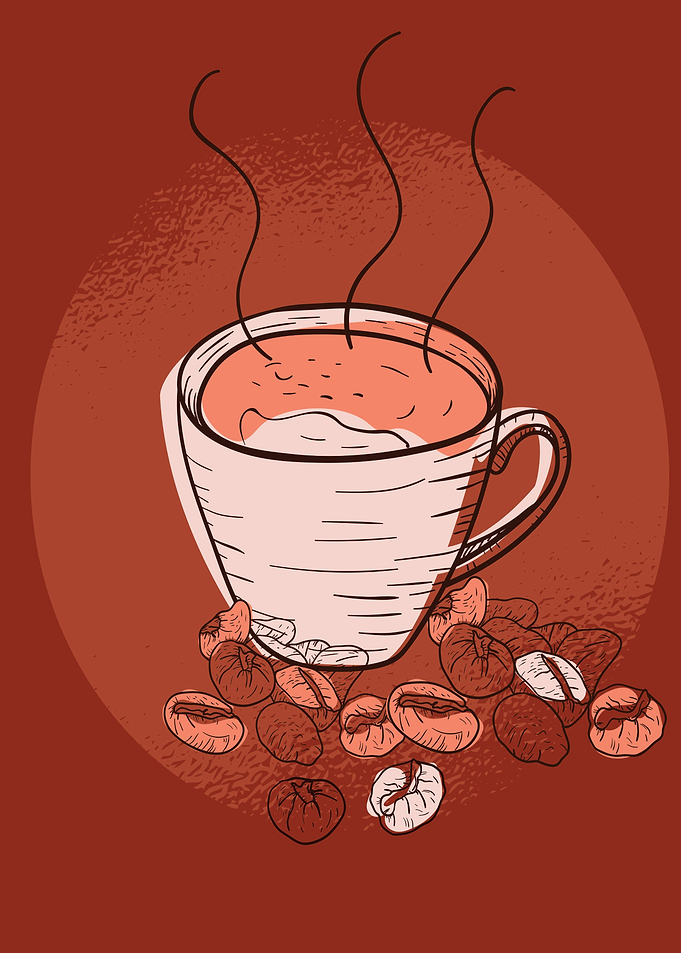 Morning Coffee paint