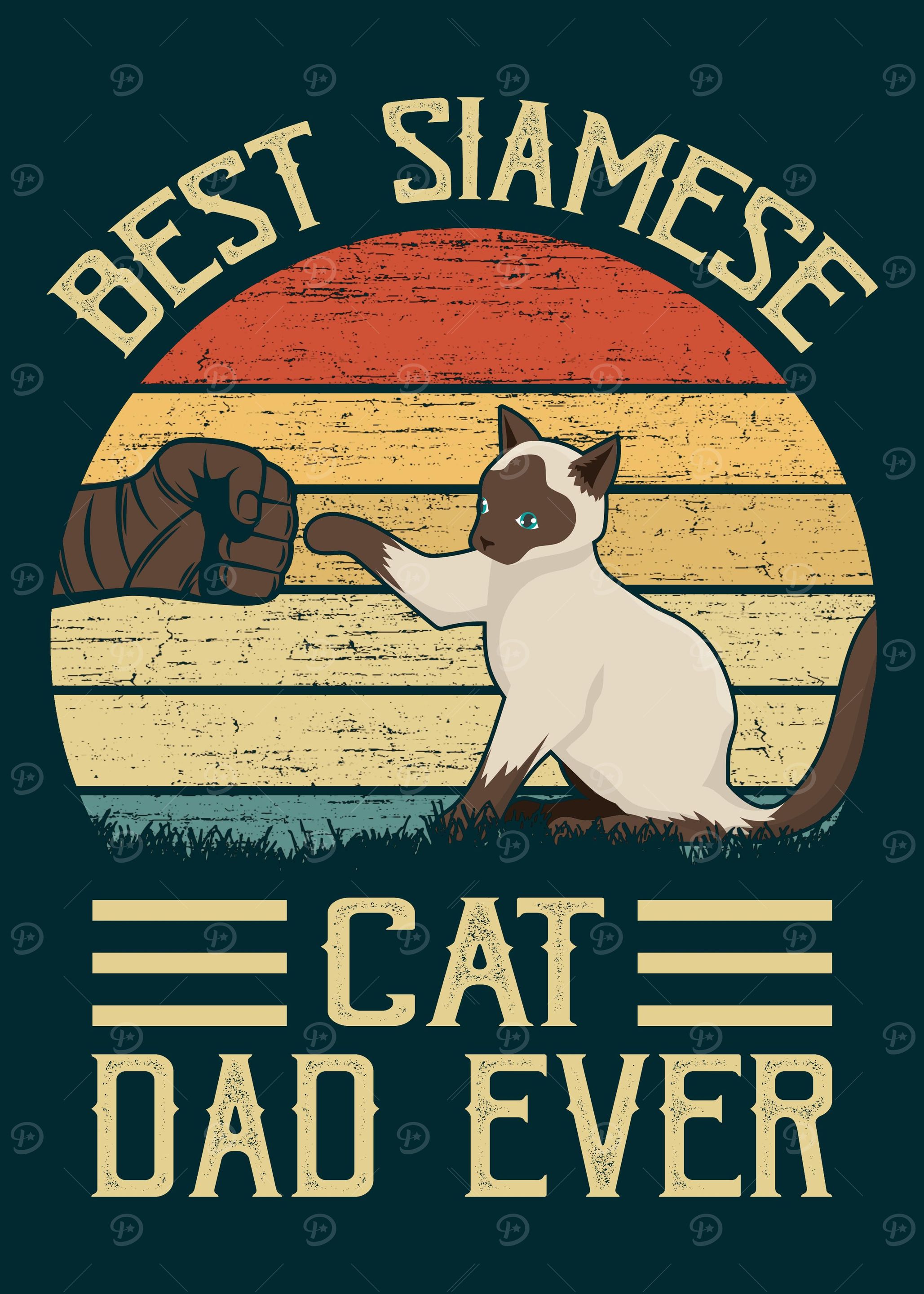 Best Siamese Cat Dad Ever