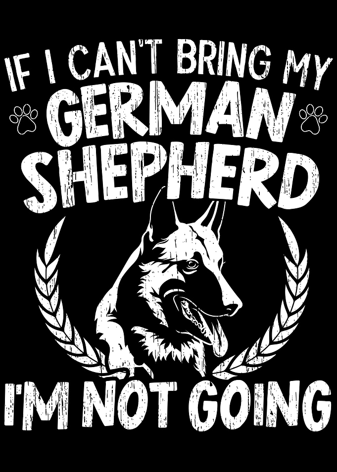 Funny German Shepherd