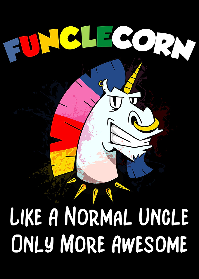 Funny Funcle Uncle Unicorn