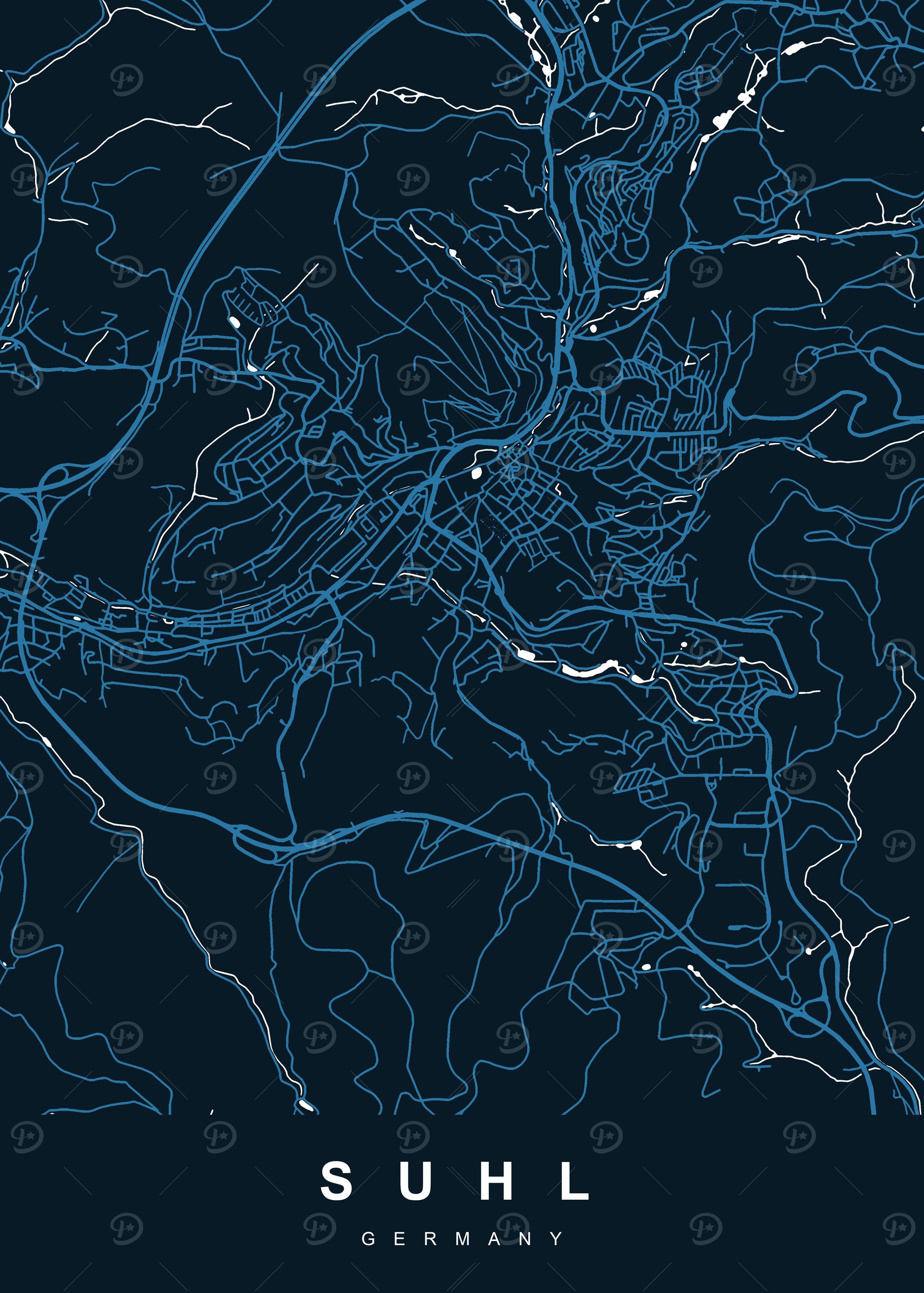 SUHL Art Map Germany