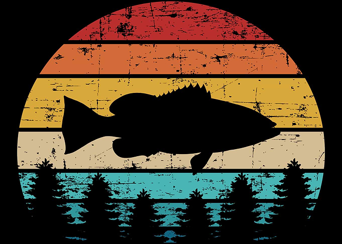 Grouper Fishing vintage re