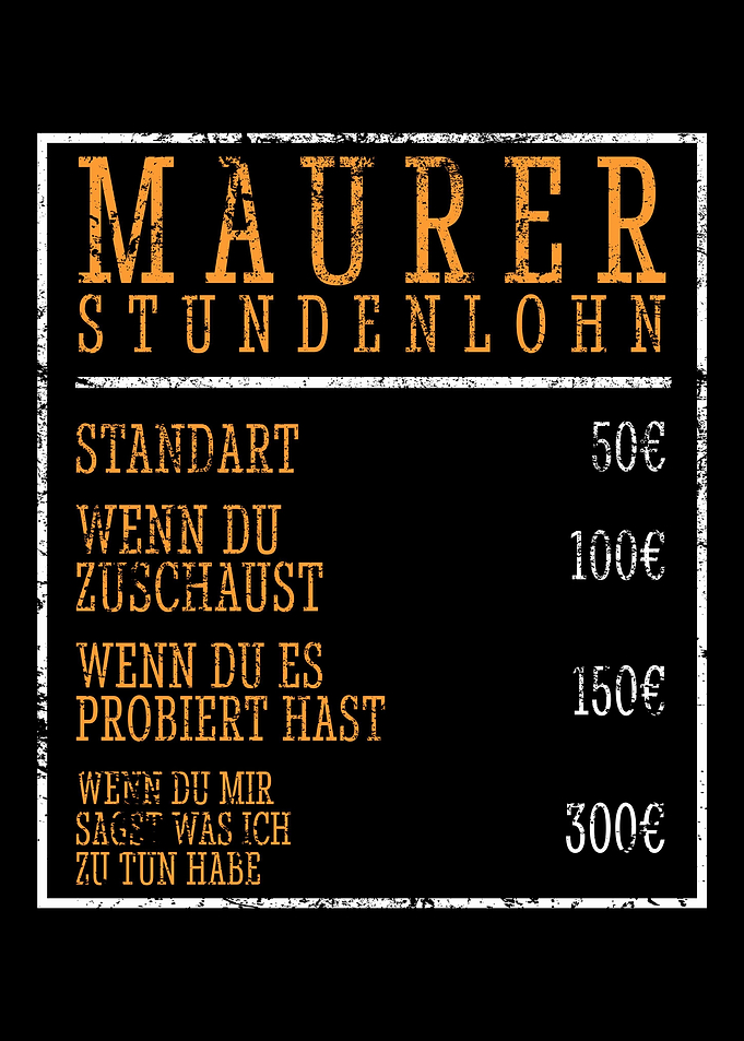 Maurer Handwerker Baustell