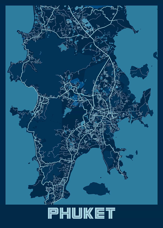 Phuket Peace City Map