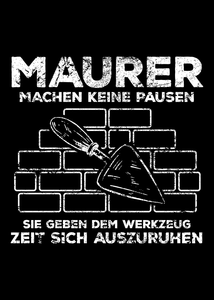 Maurer Handwerker Baustell