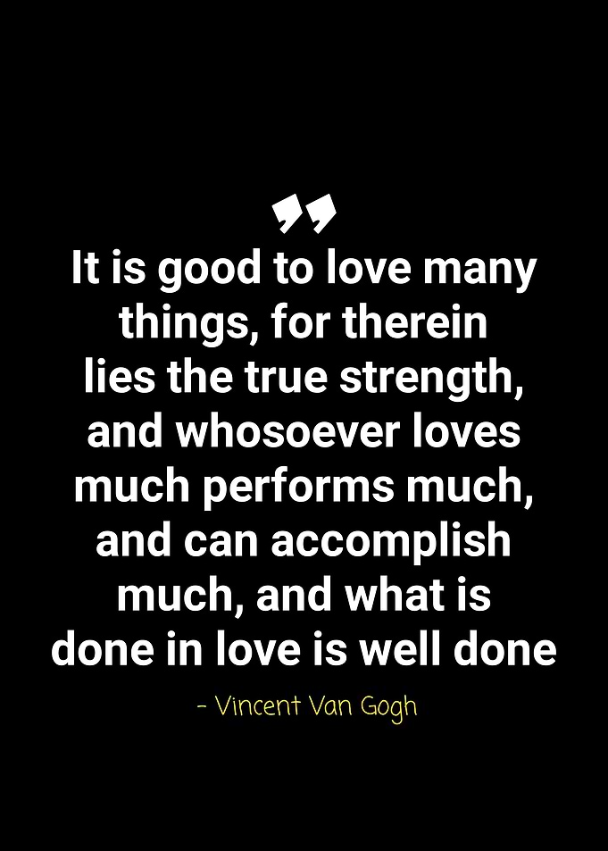 Vincent Van Gogh quotes