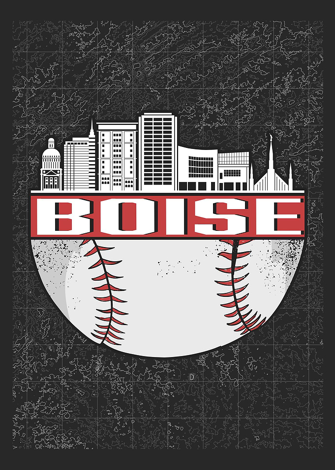 Boise Baseball Skyline