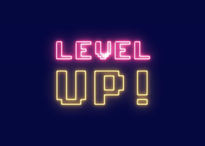 Neon bitsquared level up
