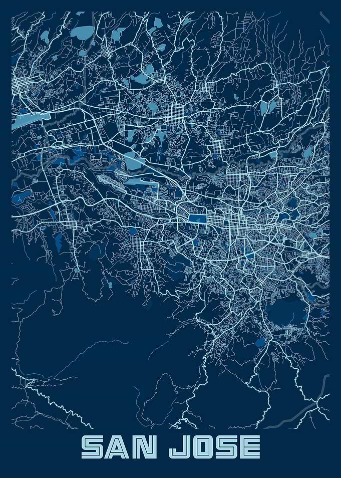 San Jose Peace City Map
