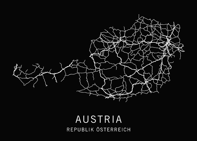 Austria Road Map