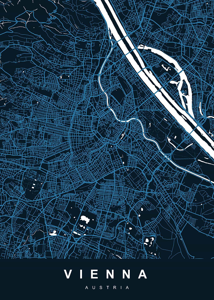 VIENNA Art Map Austria