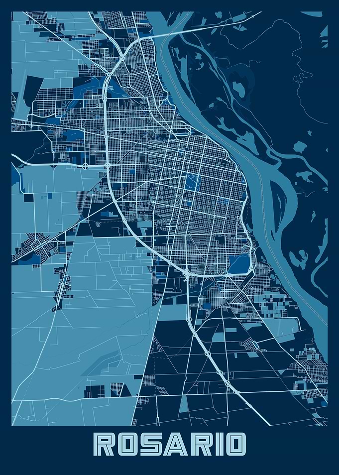 Rosario Peace City Map