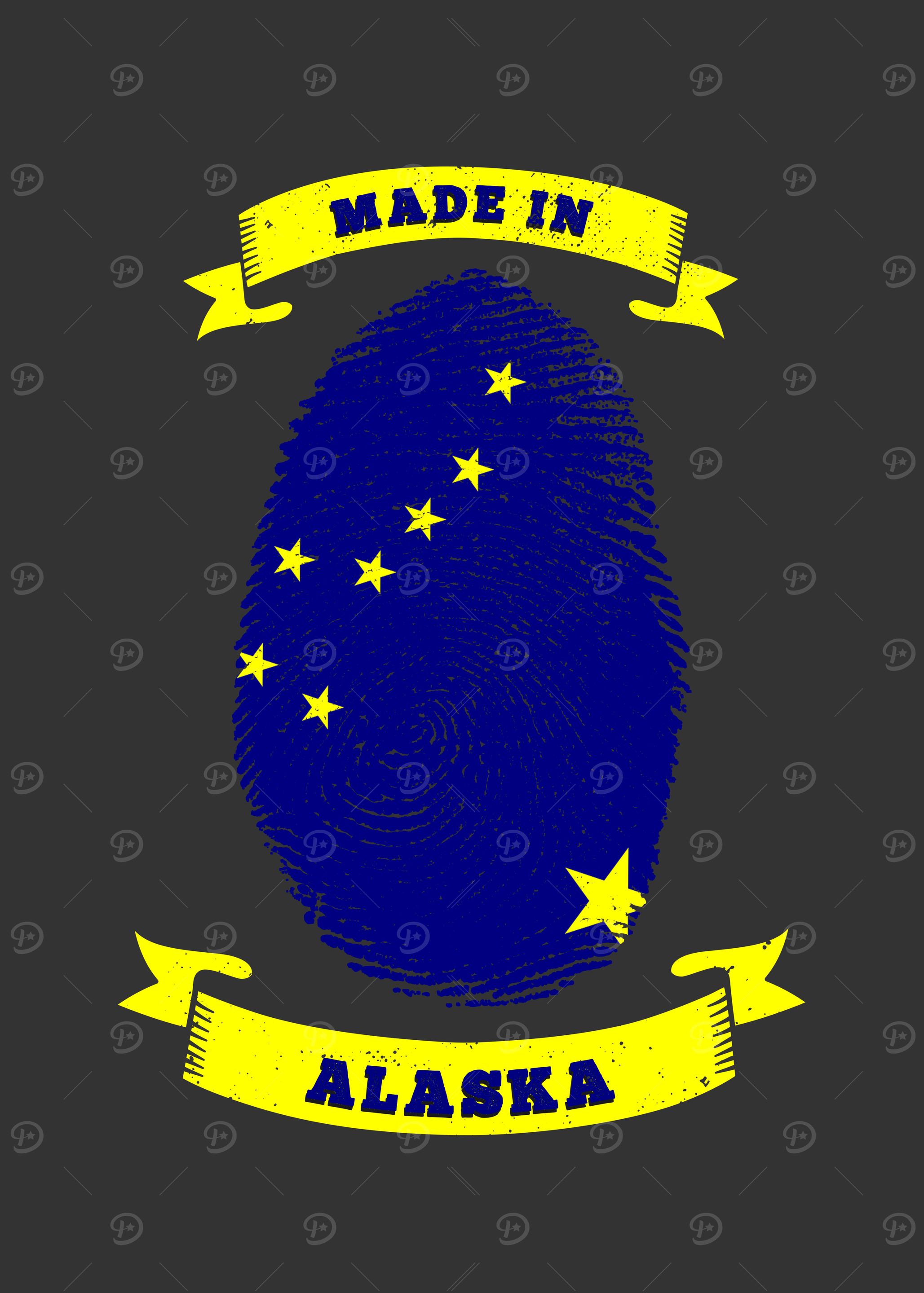 MADE IN ALASKA FINGERPRINT