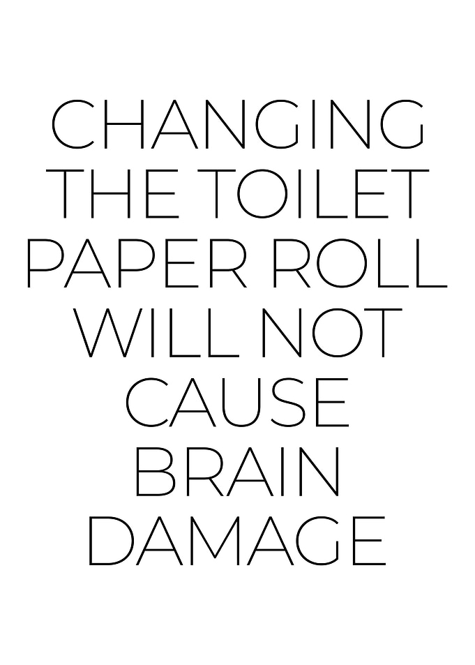 Change Toilet Paper