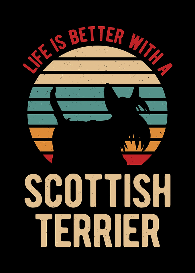 Funny Scottish Terrier