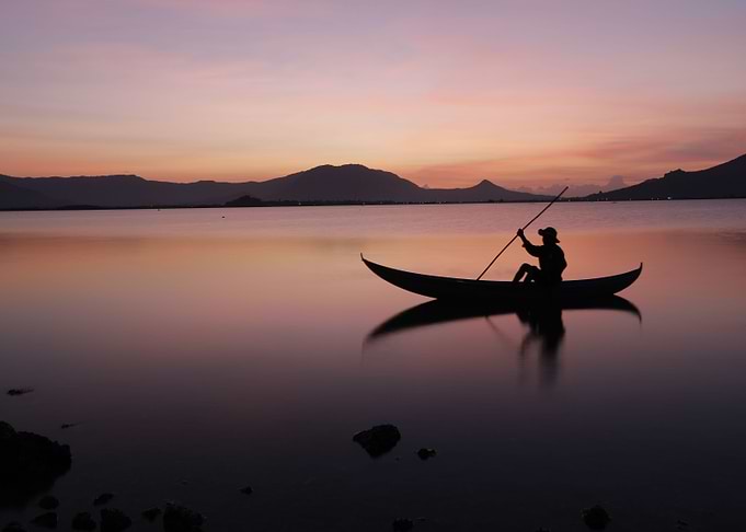 Calm river