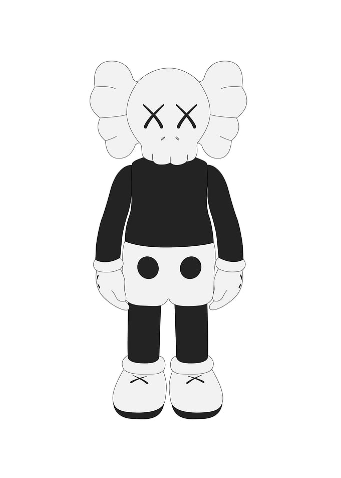 Figurine Kaws