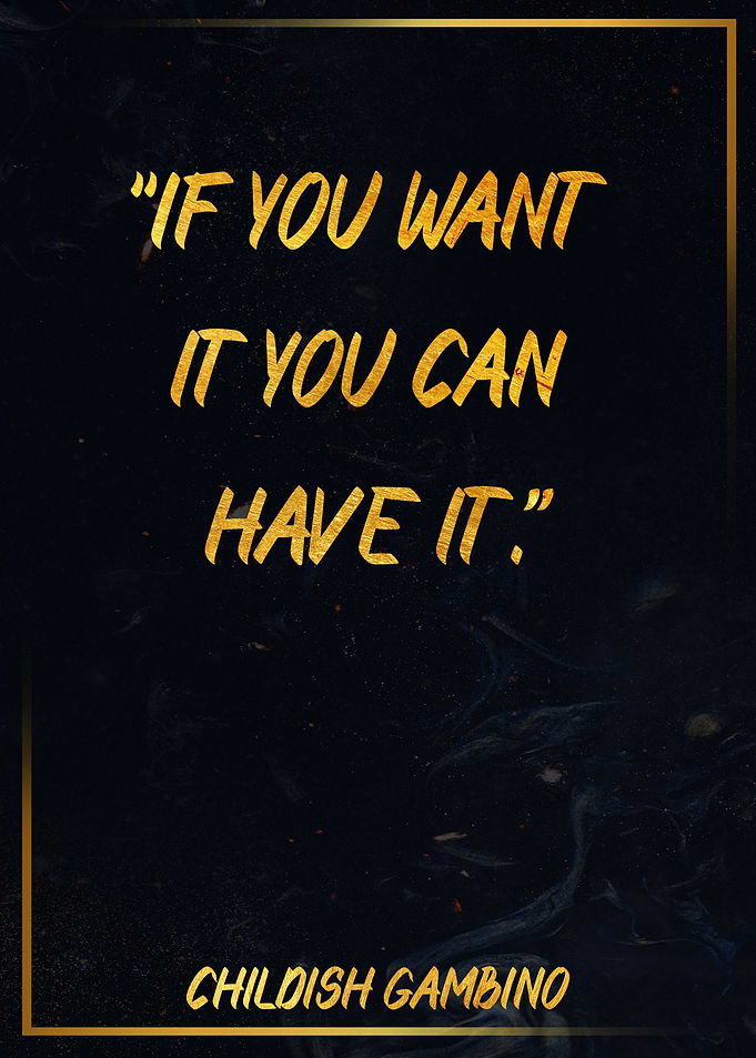 CHILDISH GAMBINO Quote