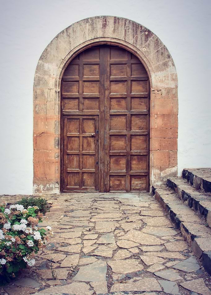Architecture, door, church