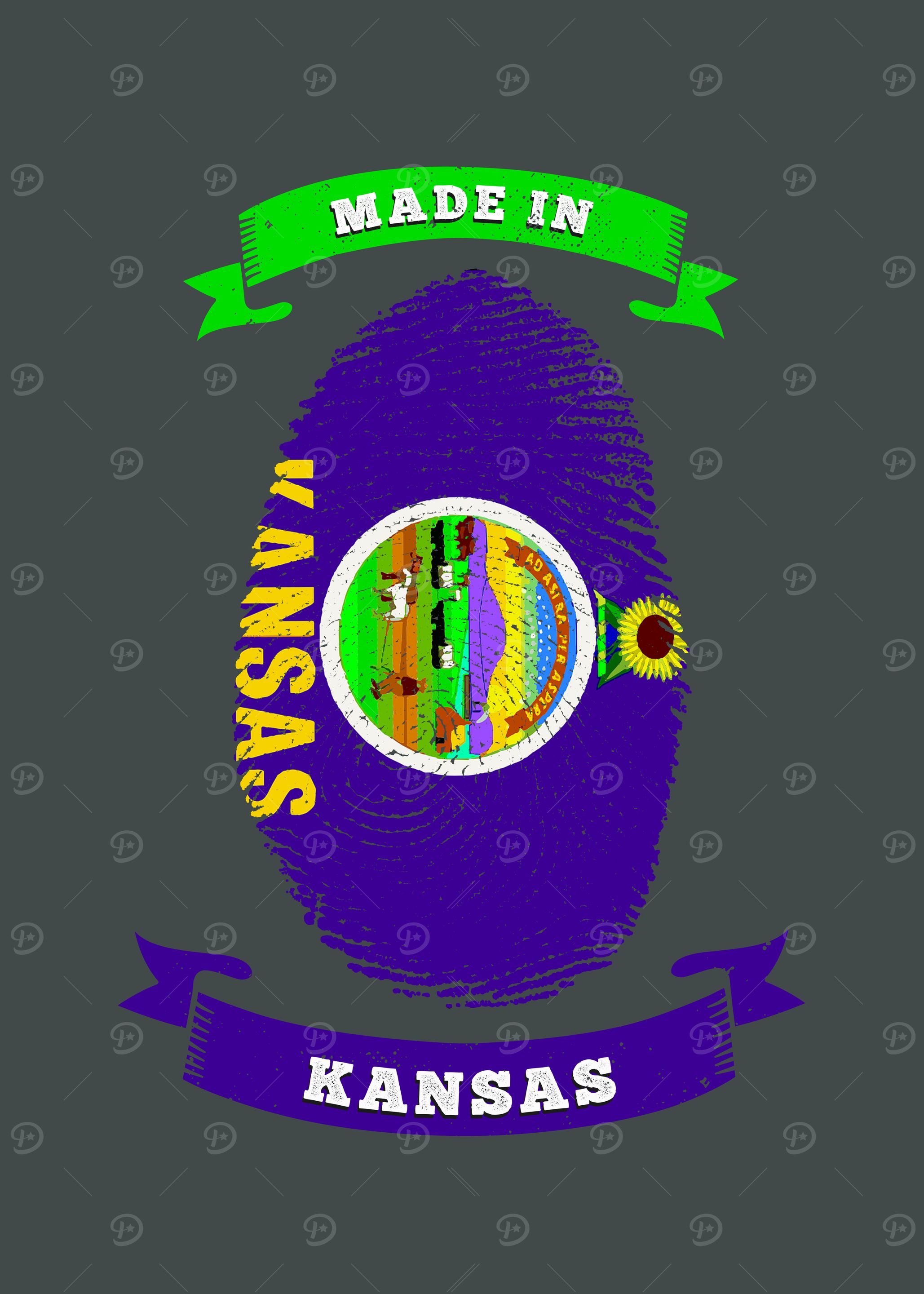 MADE IN KANSAS FINGERPRINT
