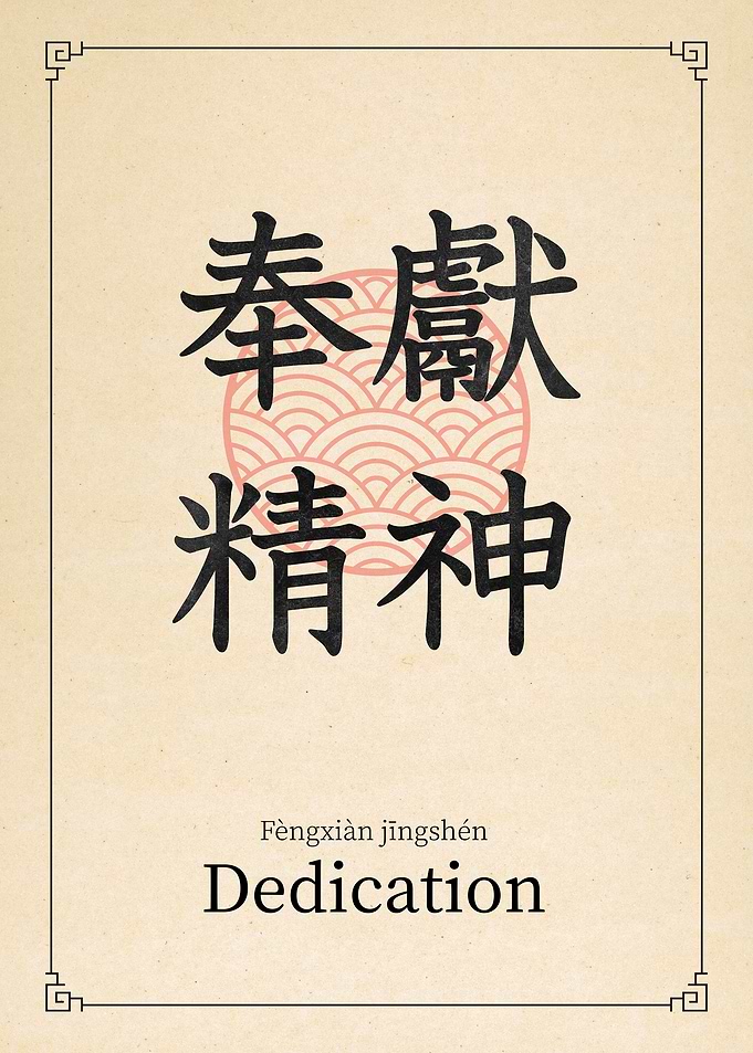 Dedication China Style