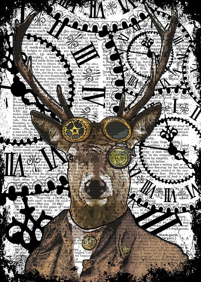 Steampunk Stag